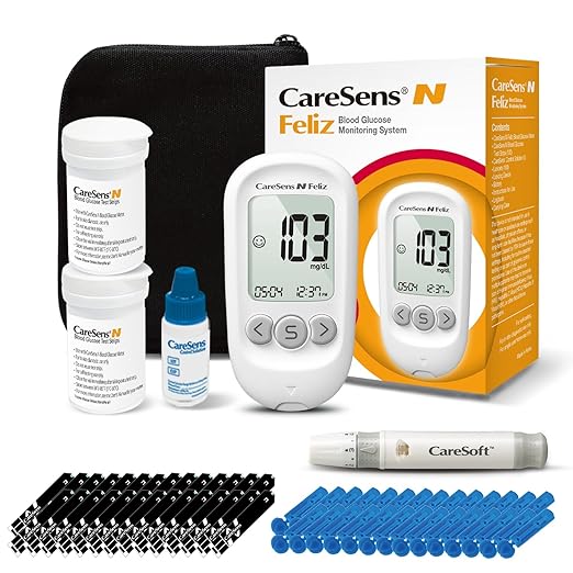 Bộ Kit Đo Đường Huyết CareSens N Feliz – Giải Pháp Kiểm Soát Tiểu Đường Toàn Diện